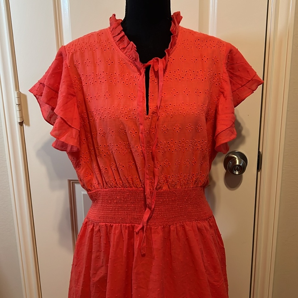 🌺Solitaire eyelet maxi dress - Picture 3 of 6